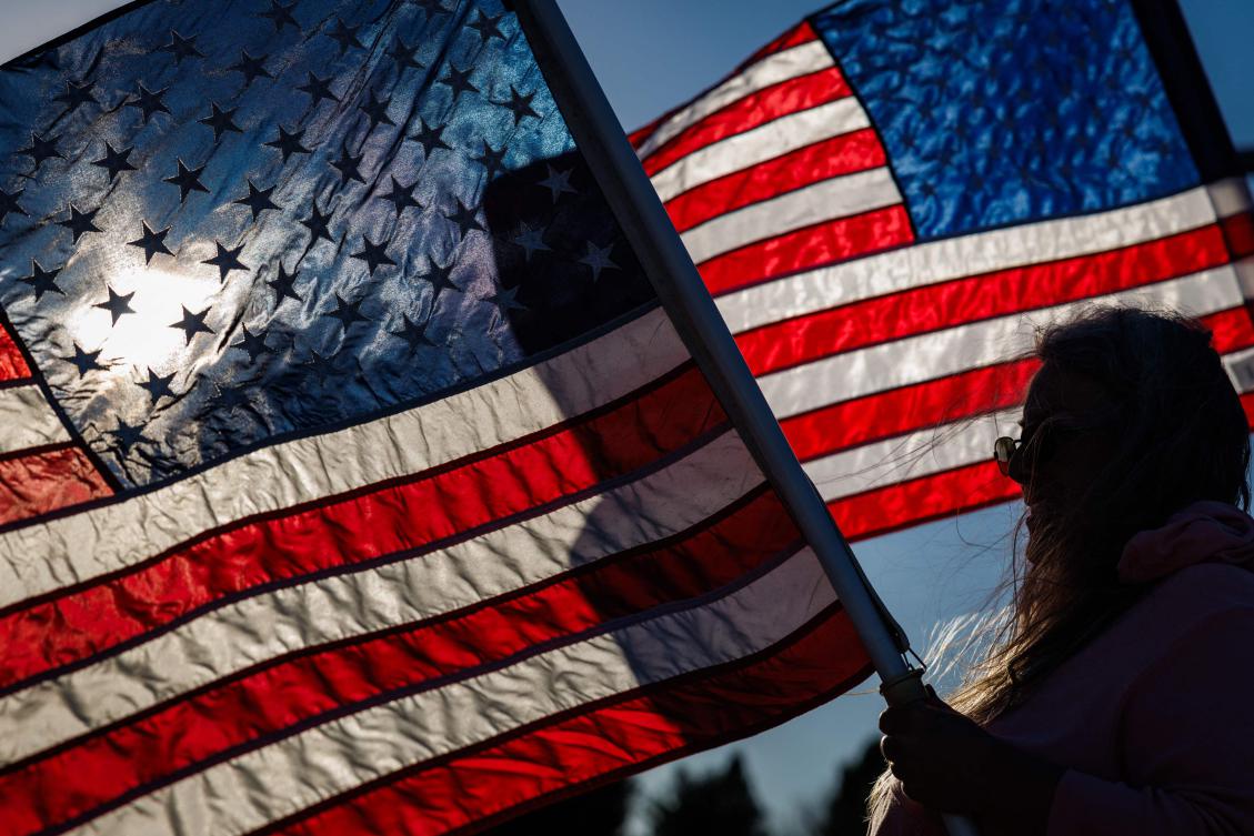 Election Day is Tuesday but Americans have been voting early for weeks, with more than 70 million ballots already cast. (AFP)