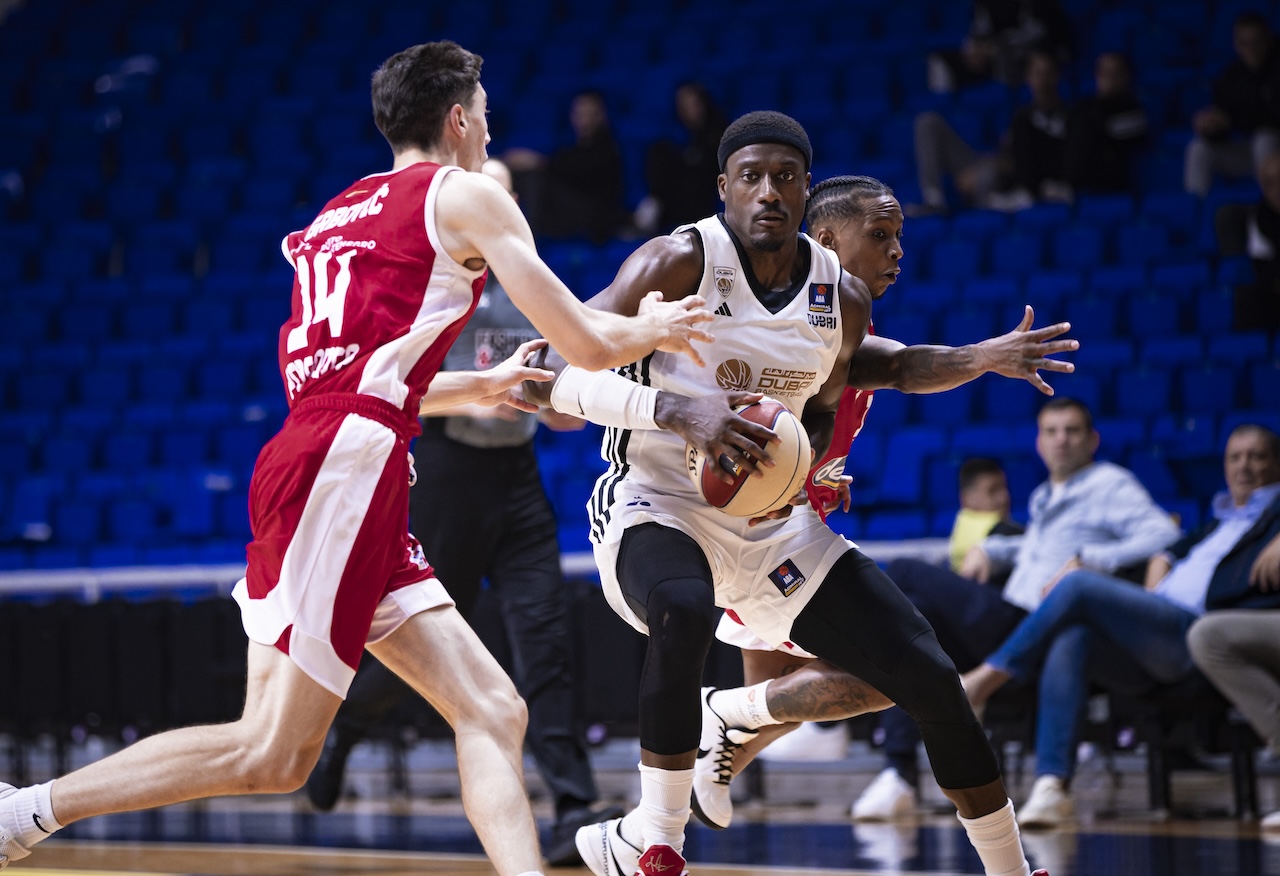 Dubai Basketball defeated SC Derby of Montenegro 87-86 in ABA League. (Supplied)