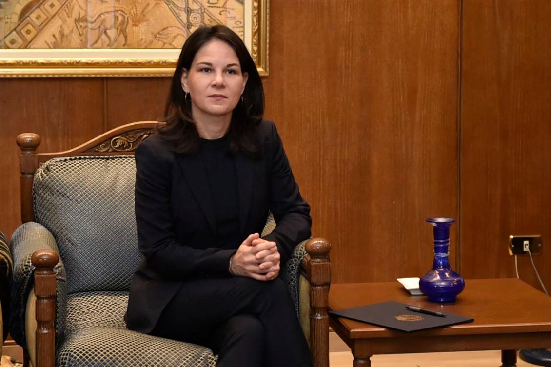 Germany's Foreign Minister Annalena Baerbock, October 23, 2024. (File/AFP)