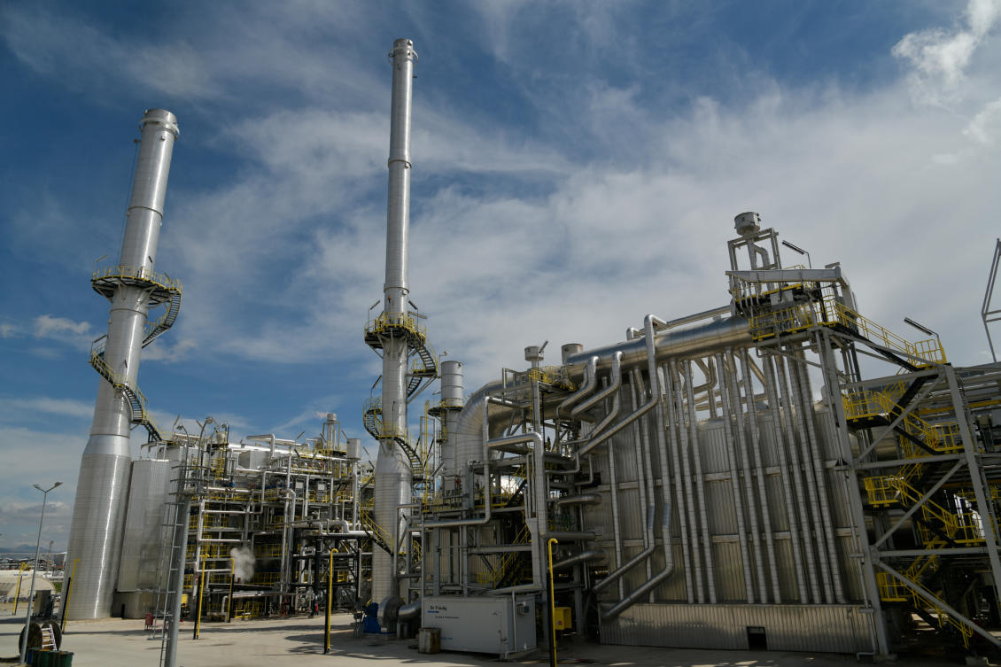 The Turkish Petroleum Refineries company, TUPRAS, said a fire broke out at its facilities in Izmit, in Kocaeli province, during maintenance work on a compressor. (Tupras)