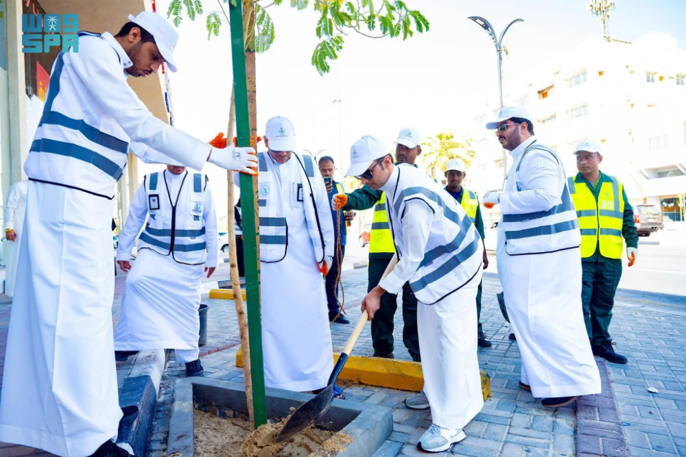 The Eastern Region Municipality emphasized that the initiative would help combat desertification and promote the achievement of environmental balance through the use of locally suitable plants. (SPA)