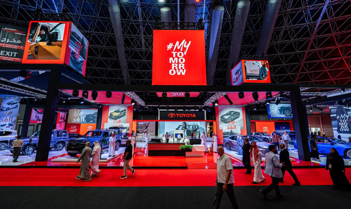 Abdul Latif Jameel Motors showcased its contribution to automotive excellence through an engaging booth concept themed ‘My Tomorrow,’ featuring the Toyota Zone and Jameel Motorsport Zone.