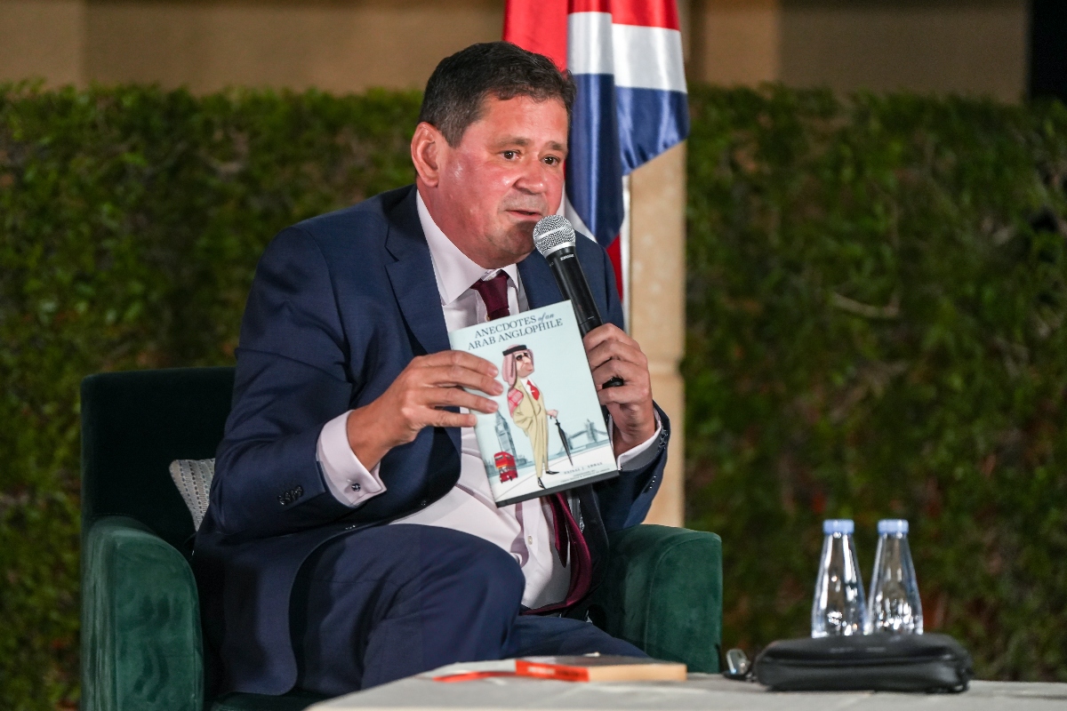 In a panel discussion between the ambassador and the author, the two highlighted the similarities that bridge the two kingdoms. (AN photo Huda Bashatah)