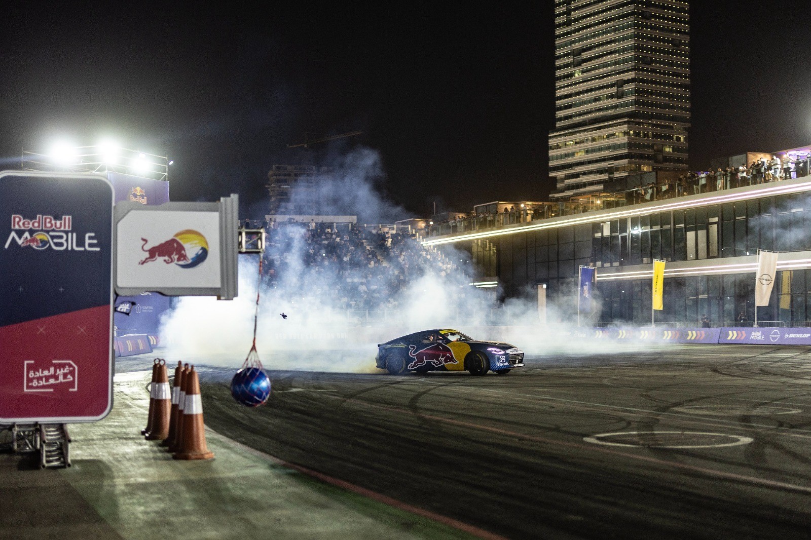 Riyadh will host the national competition of Red Bull Car Park Drift on Nov. 16, 2024, at the Prince Faisal bin Fahd Olympic Complex (Green Halls). (Supplied)