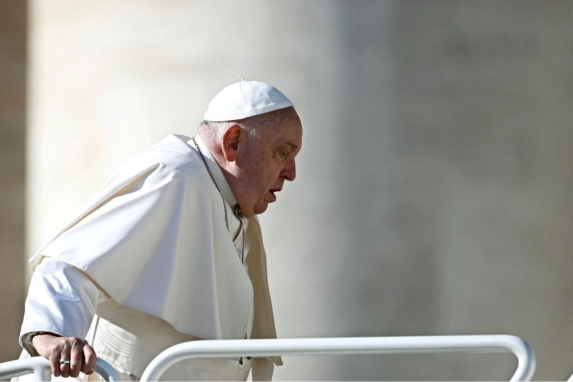Pope Francis gets on the Popemobile after attending the weekly general audience at St. Peter's square in The Vatican on November 6, 2024. (File/AFP)