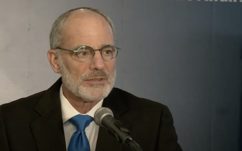 Israeli Prime Minister Benjamin Netanyahu appointed US-born Yechiel Leiter, an official who previously served as chief of staff in the finance ministry, as the next Israeli ambassador to the United States. (Screenshot/Jerusalem Center for Security and Foreign Affairs)