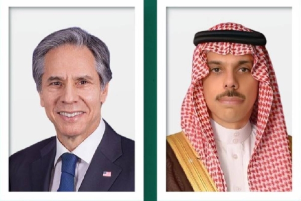 Saudi foreign minister, Blinken discuss regional crises