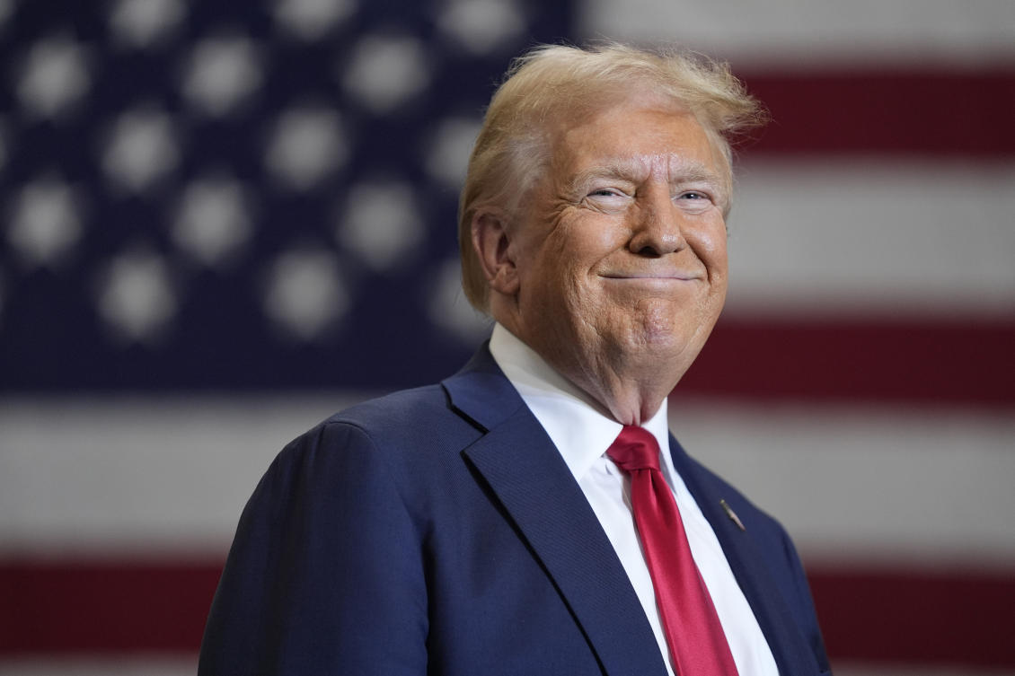 Donald Trump sealed a remarkable comeback to the presidency in the November 5 vote. (AP)