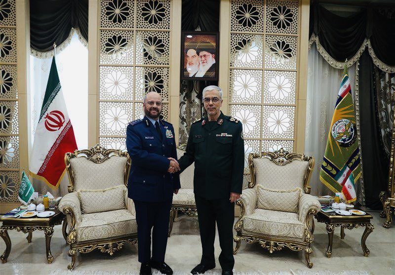 The chief of staff of Saudi Arabia’s armed forces visited Tehran on Sunday to meet with his Iranian counterpart and discuss defense ties. (MODKSA)