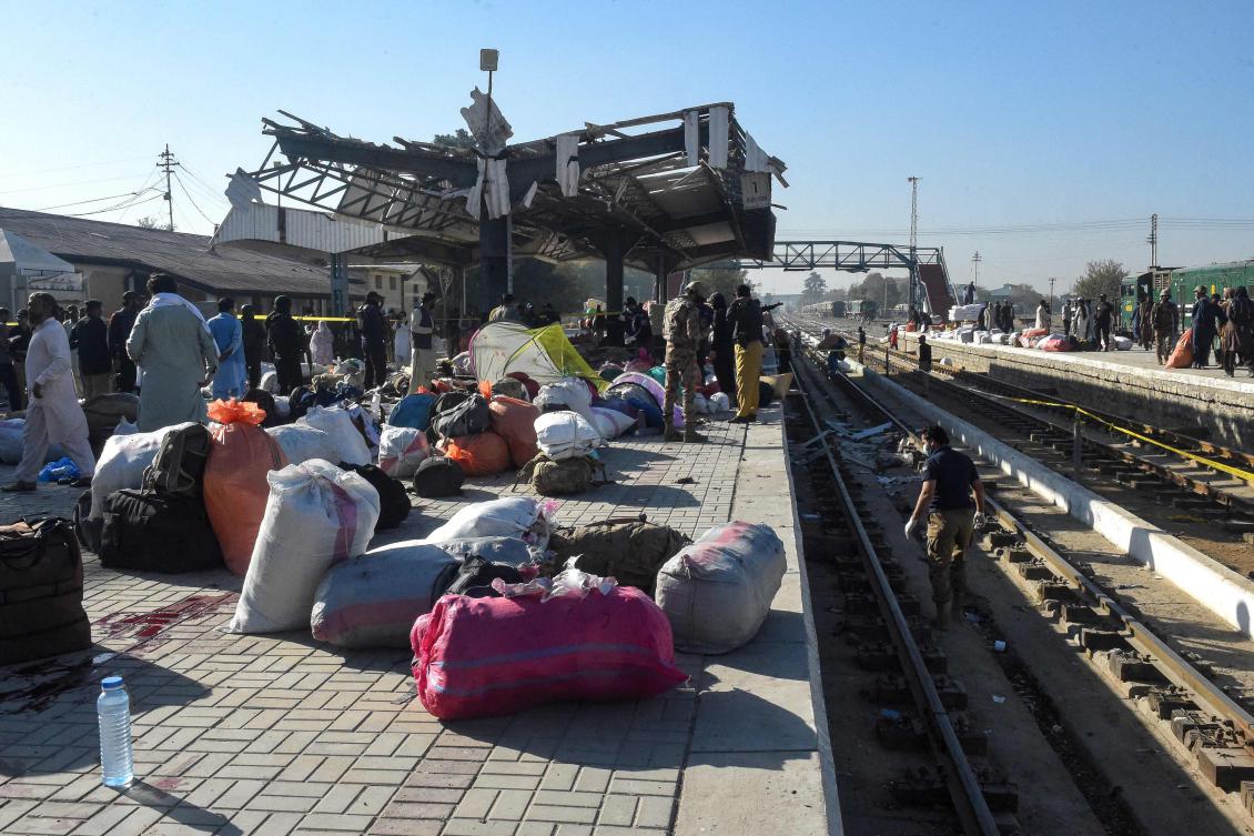 Train services are a major part of Balochistan’s economy – hundreds of people travel to and from Quetta to other parts of the country every day. (AFP)