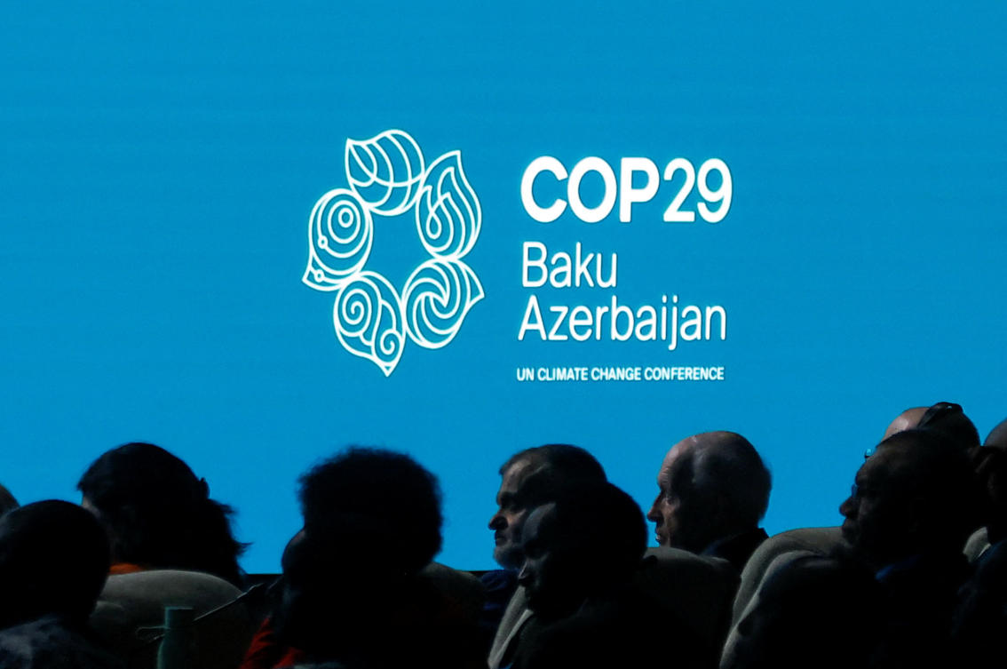 The United Nations climate change conference COP29 opened in Baku amid new warnings that 2024 is on track to break temperature records. (Reuters)
