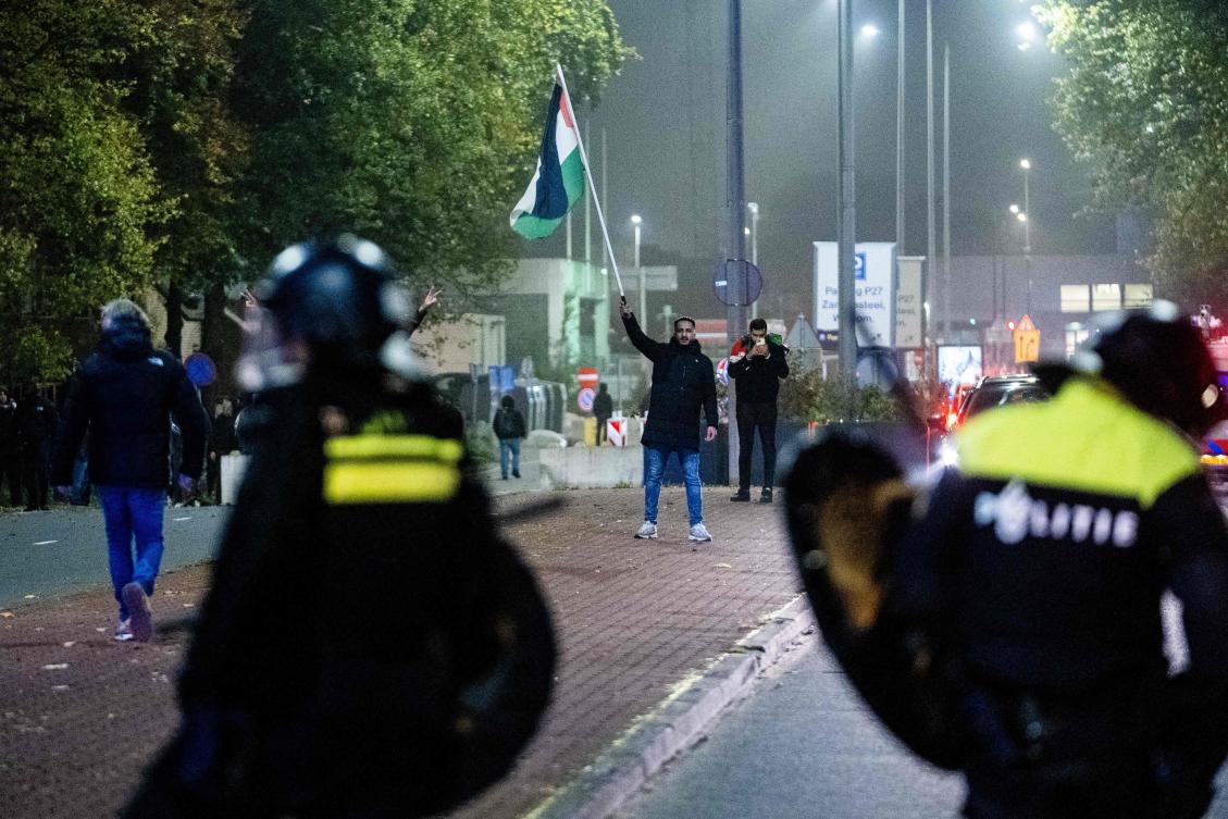 Israel deems arrests over Amsterdam clashes ‘very low’