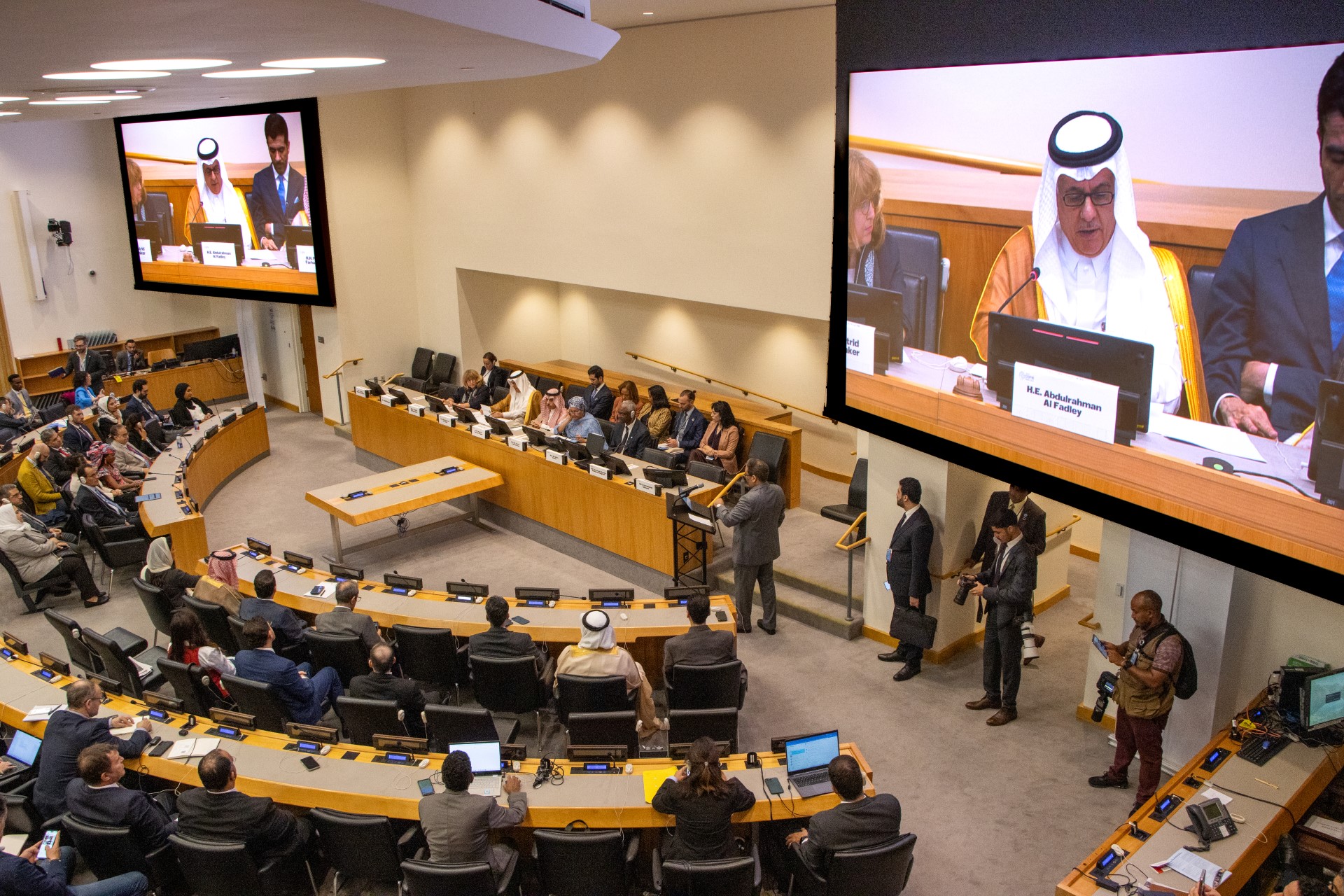 Saudi Arabia urges international cooperation to address land degradation at COP16 in Riyadh. (Supplied)