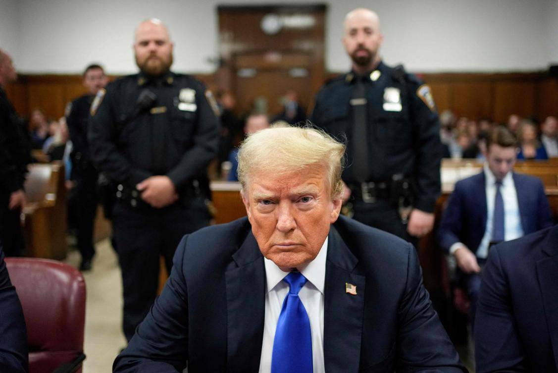 Donald Trump is due to be sentenced on November 26, may receive a reprieve if Judge Juan Merchan decides to dismiss the case following the Supreme Court’s recent ruling on presidential immunity. (AFP/File Photo)