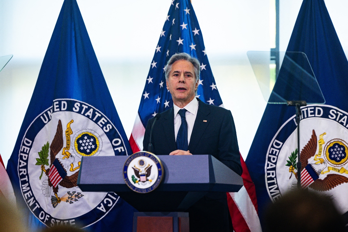 After landing in Brussels late Tuesday, the secretary of state’s one-day visit will see him meet NATO chief Mark Rutte, European Union diplomacy boss Josep Borrell, his successor Kaja Kallas and Ukraine’s Foreign Minister Andriy Sybiga. (AFP)