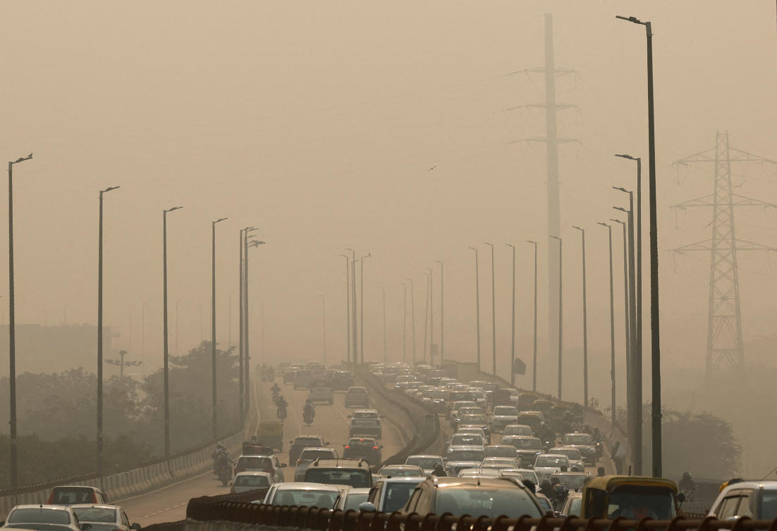 “Low visibility procedures” were initiated at the city’s Indira Gandhi International Airport, operator Delhi International Airport Limited said in a post on social media platform X. (REUTERS)