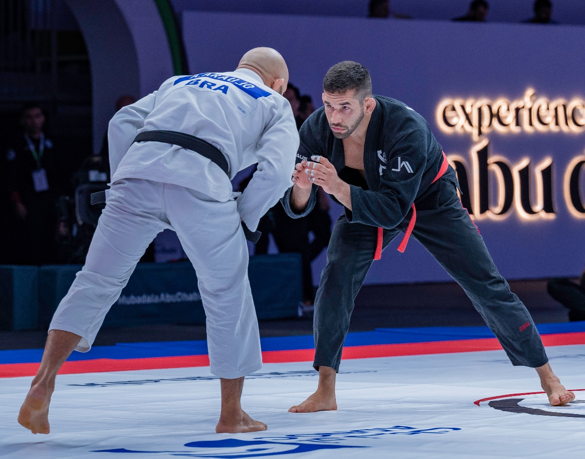 The Abu Dhabi World Masters Jiu-Jitsu Championship kicked off on Tuesday at Mubadala Arena. (UAEJJF)