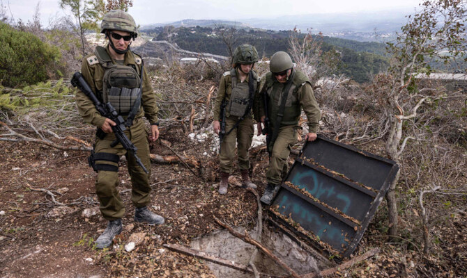 The Israeli army said six soldiers have been killed in fighting in southern Lebanon Wednesday, making it the deadliest day for its troops since the start of ground operations in September. (AFP/File)