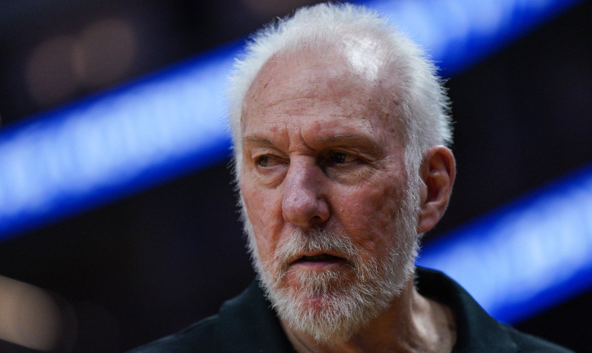 Spurs coach Gregg Popovich had a stroke earlier this month, is expected to make full recovery