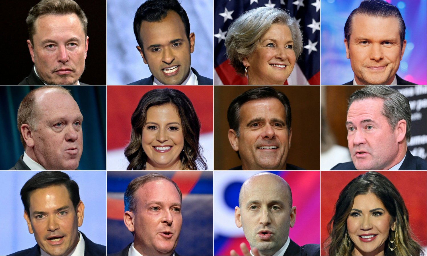 Donald Trump is building his administration team ahead of retaking the White House in January. (AFP)