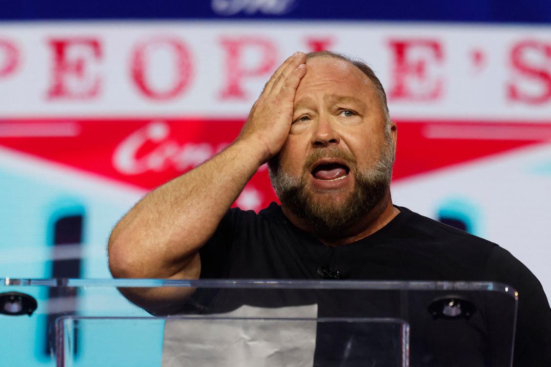 Parody news website the Onion buys Alex Jones’ Infowars out of bankruptcy