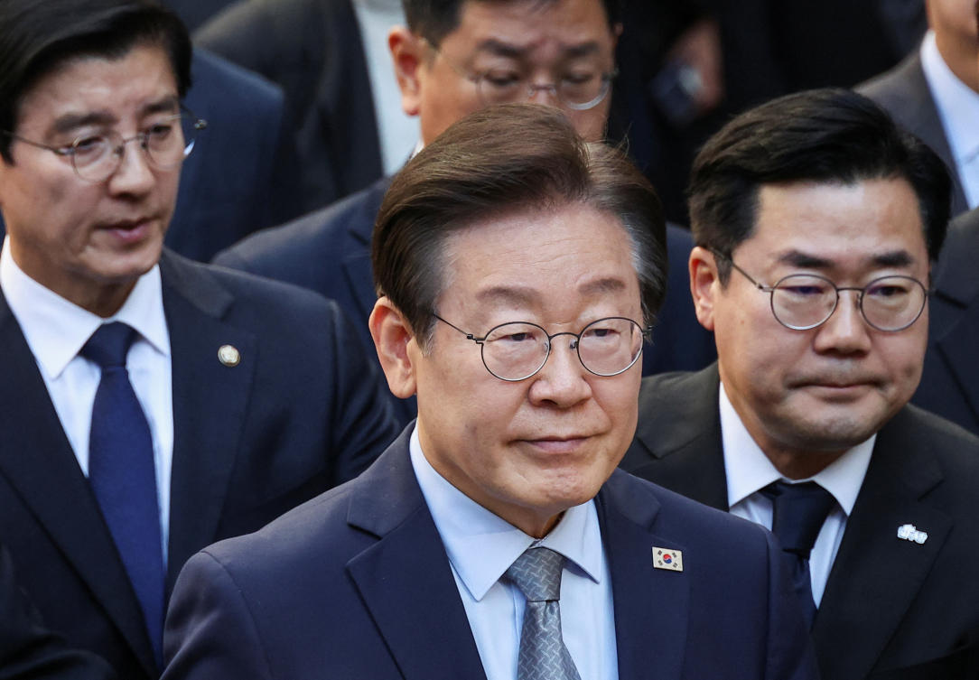 Lee Jae-myung is seen as a leading contender in South Korea’s upcoming presidential election, due for early 2027, but the opposition leader faces a slew of legal cases. (Reuters)