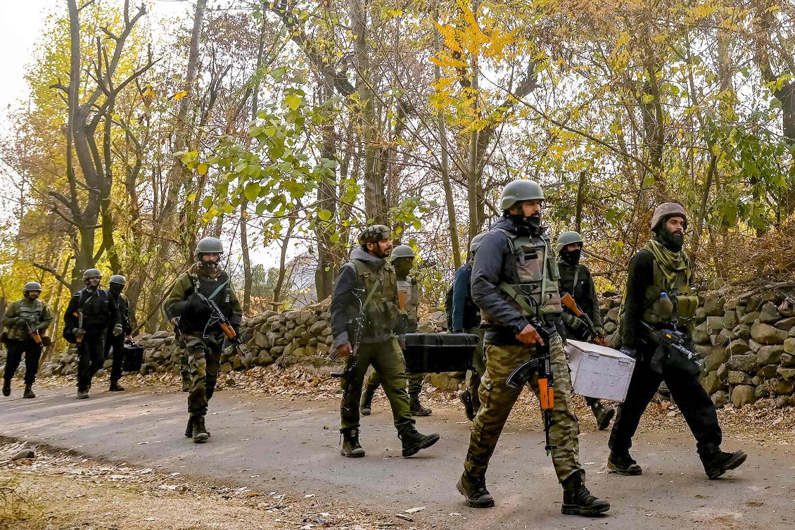 Indian security forces have killed five Maoist rebels in jungle clashes as they seek to quash the decades-long insurgency in the resource-rich central regions. (AFP file photo)