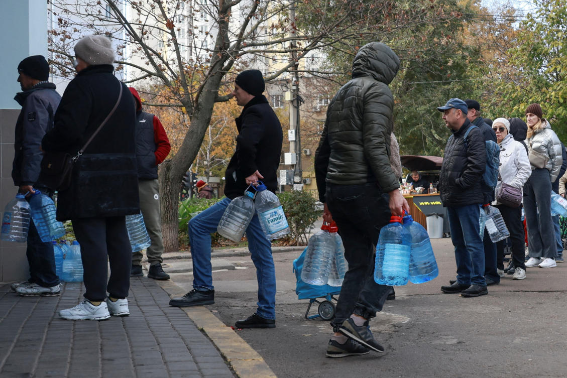 A Russian missile strike over the weekend in the Black Sea port city of Odesa, above, has damaged critical energy and civil infrastructure. (Reuters)