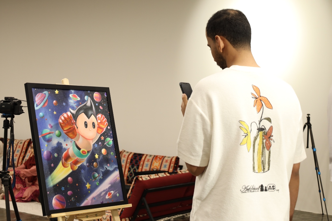 The exhibition, by Andry Boy Kurniawan, was organized by the Indonesian Consulate. (SUPPLIED)