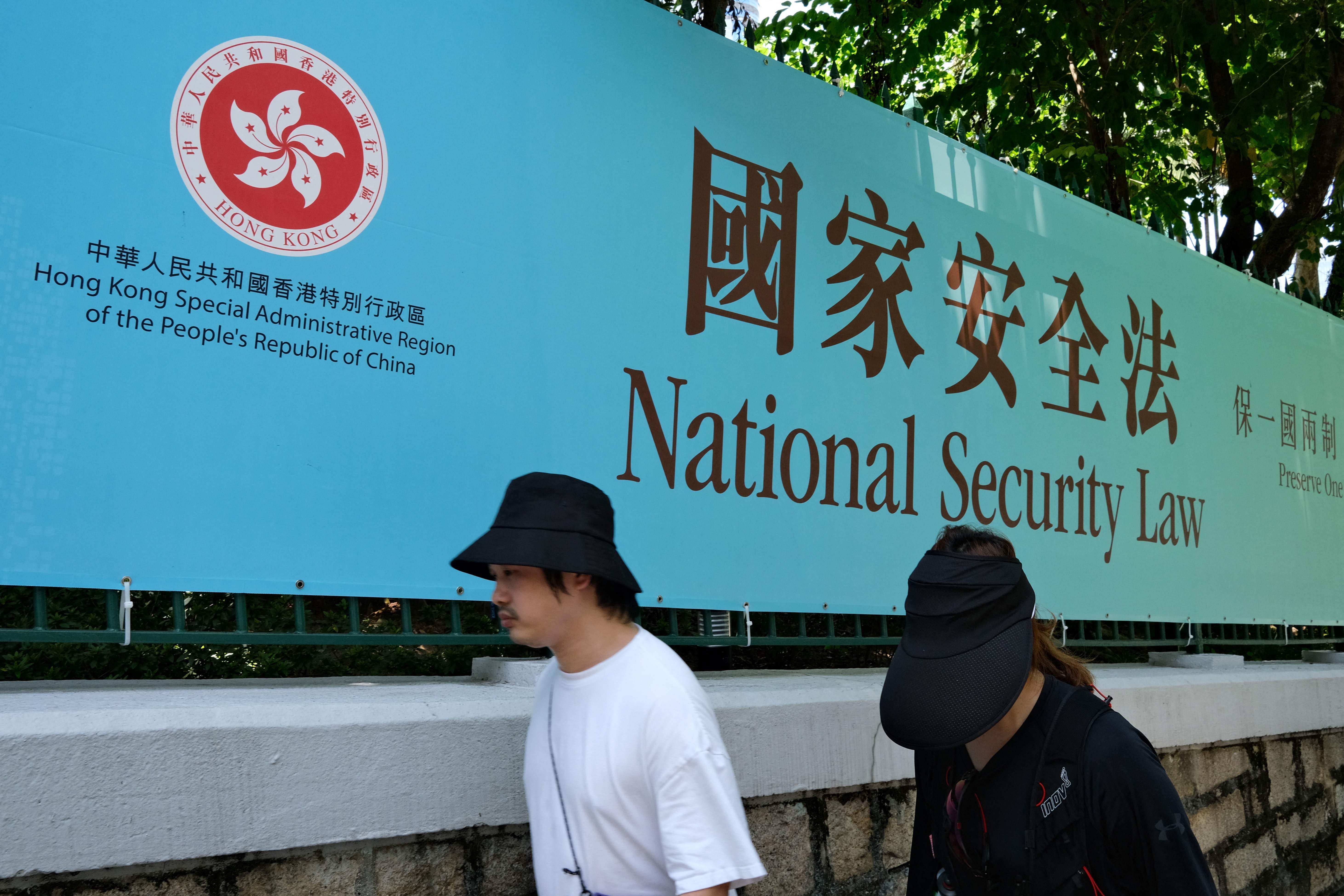 After a long legal battle, dozens of Hong Kong pro-democracy activists will be sentenced later this week in a years-long subversion trial under a China-imposed national security law. (File/AFP)