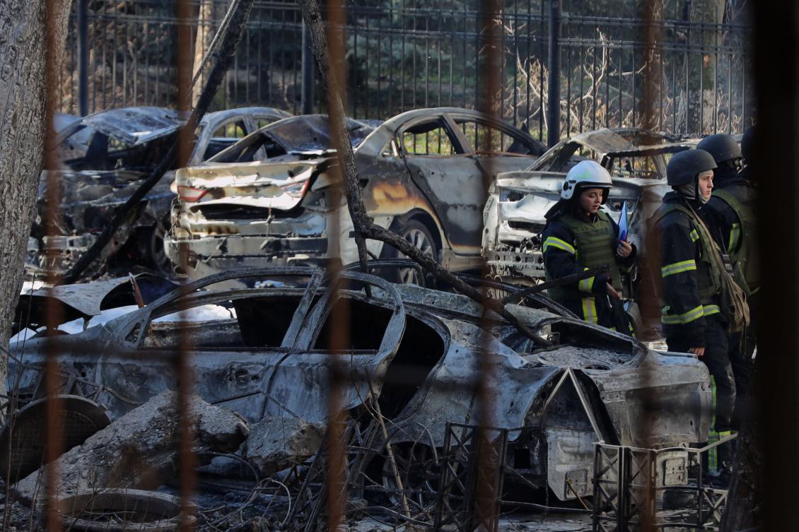 The toll from a Russian missile strike on Ukraine’s Black Sea port city of Odesa on November 18, 2024 rose to 10 dead and 43 wounded, Ukraine’s state emergency services said. (AFP)