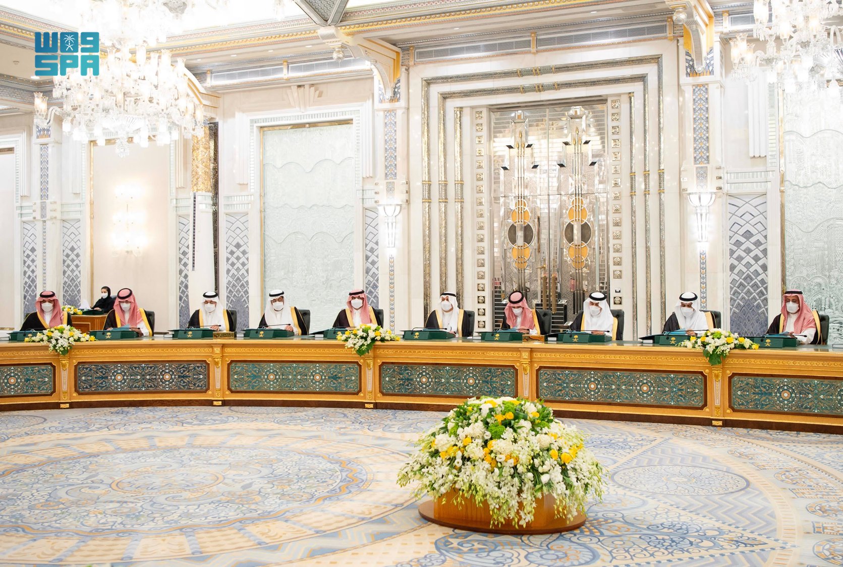 The cabinet lauded the "Jeddah Declaration" issued at the Fourth Global Ministerial Conference on Antimicrobial Resistance, reaffirming commitments to tackle global health challenges. (SPA)