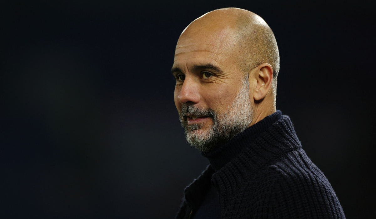 Manchester City manager Pep Guardiola. (Reuters)