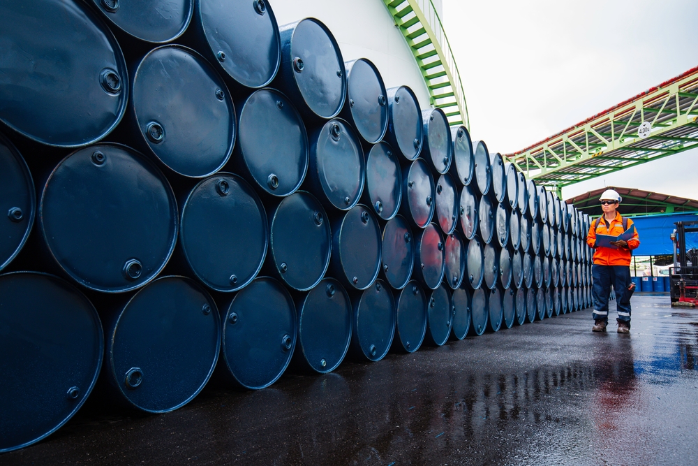 Brent crude futures dipped 5 cents to $73.26 a barrel by 8:41 a.m. Saudi time. Shutterstock