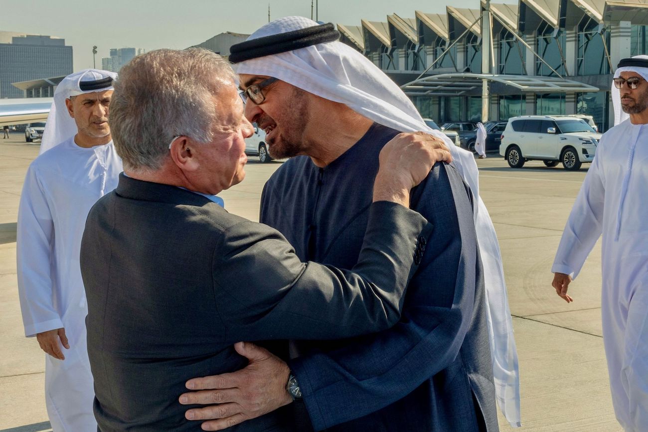 Jordanian king and UAE president discuss ceasefire efforts in Gaza and Lebanon