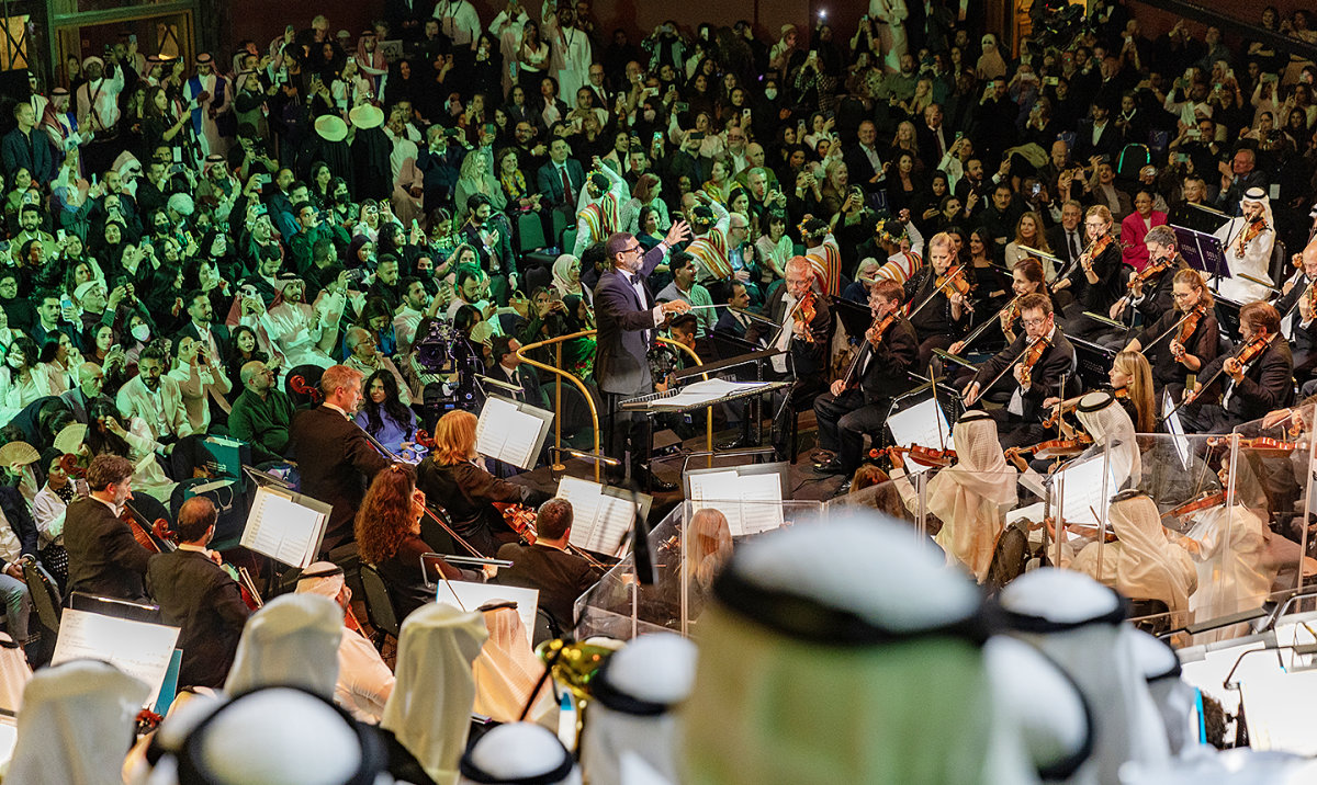 The ‘Marvels of Saudi Orchestra’ concert was held in Tokyo, Japan.