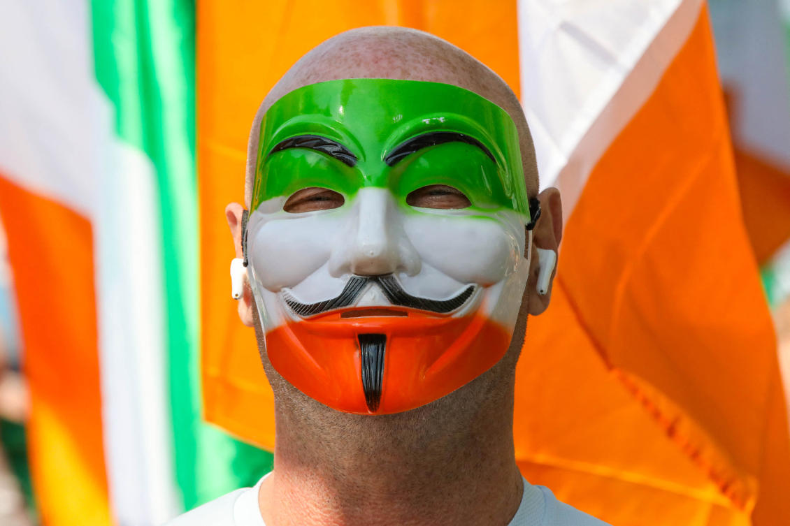 Most mainstream parties have spent much of the campaign bickering over solutions to Ireland’s acute housing shortage. (AFP)
