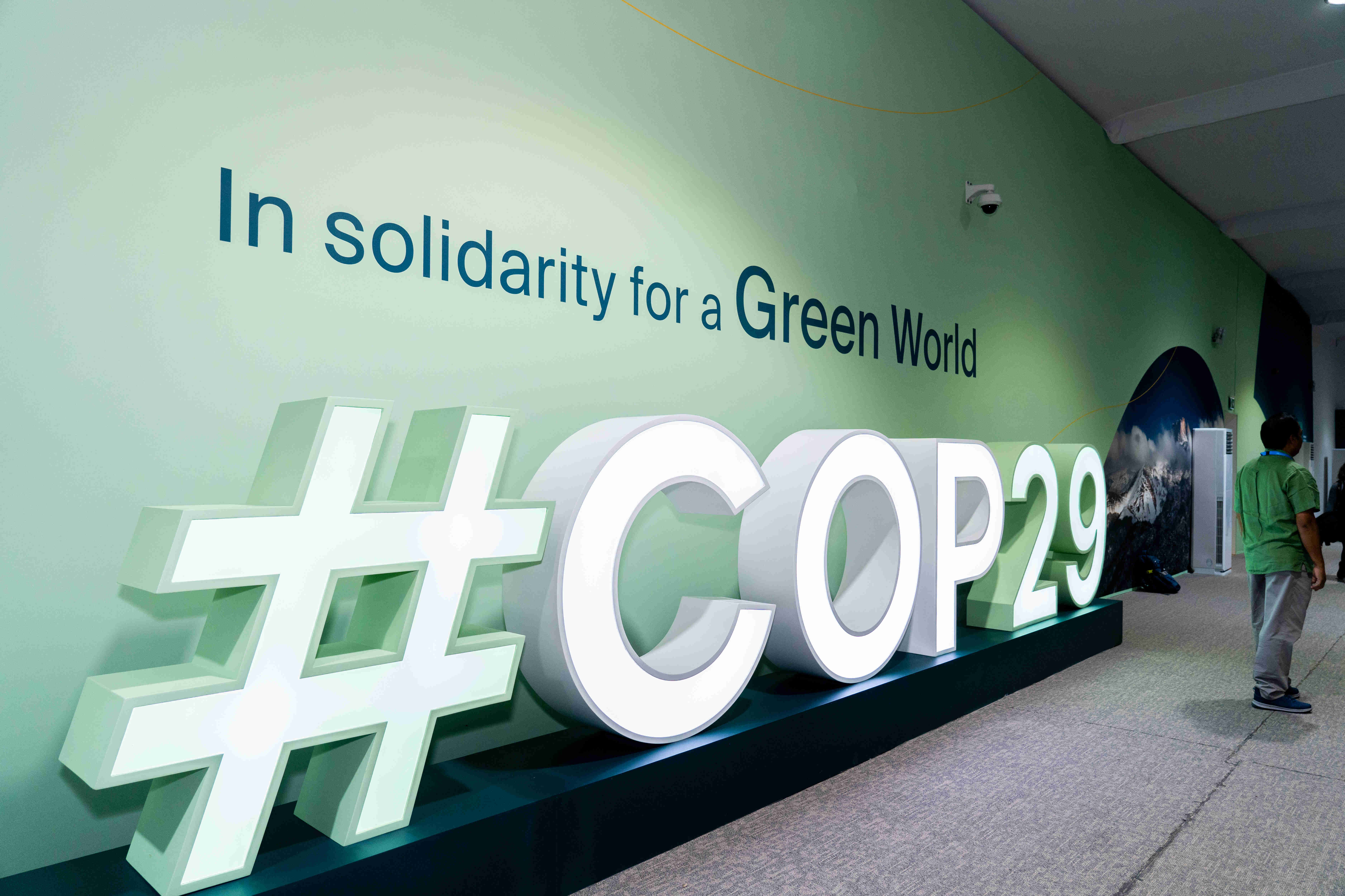 COP29 is being held in Baku, Azerbaijan. AN Photo/Abdulrahman Bin Shulhub