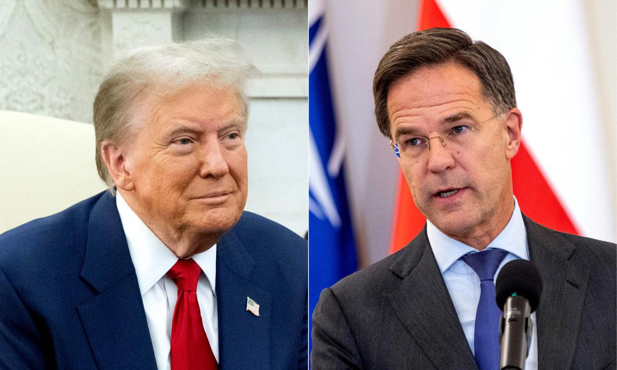 NATO chief Mark Rutte held talks with US President-elect Donald Trump in Florida on the “global security issues facing the alliance,” a spokeswoman said November 23, 2024. (AFP)