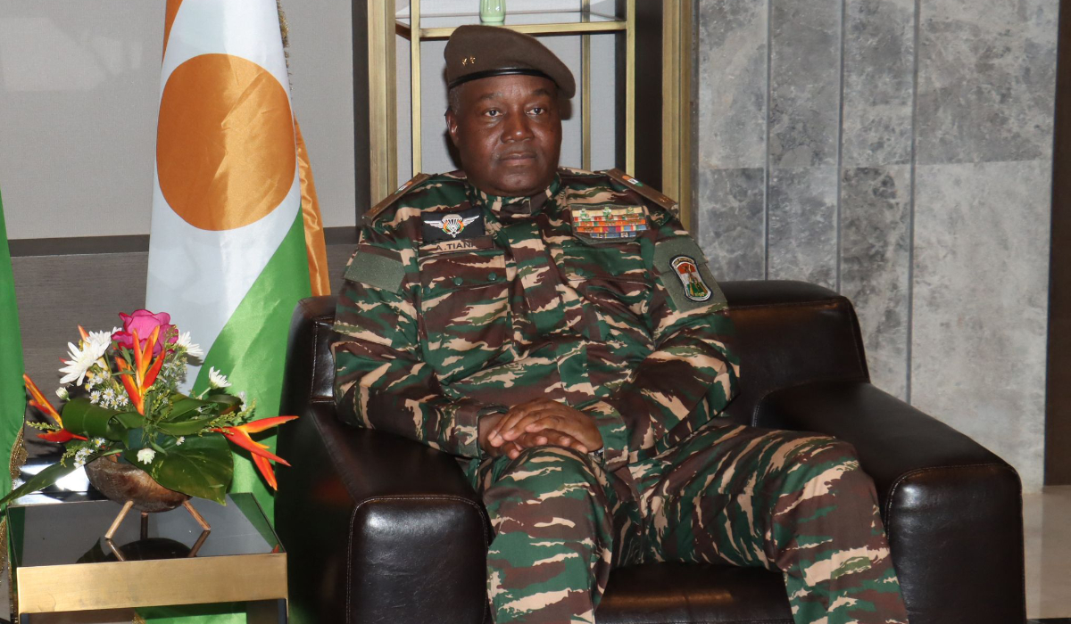 Niger's General Abdourahamane Tiani. (AFP file photo)