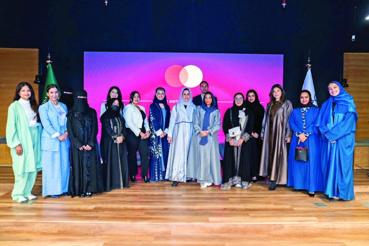 Winners of the mentorship program from Jeddah, Riyadh, and Alkhobar.