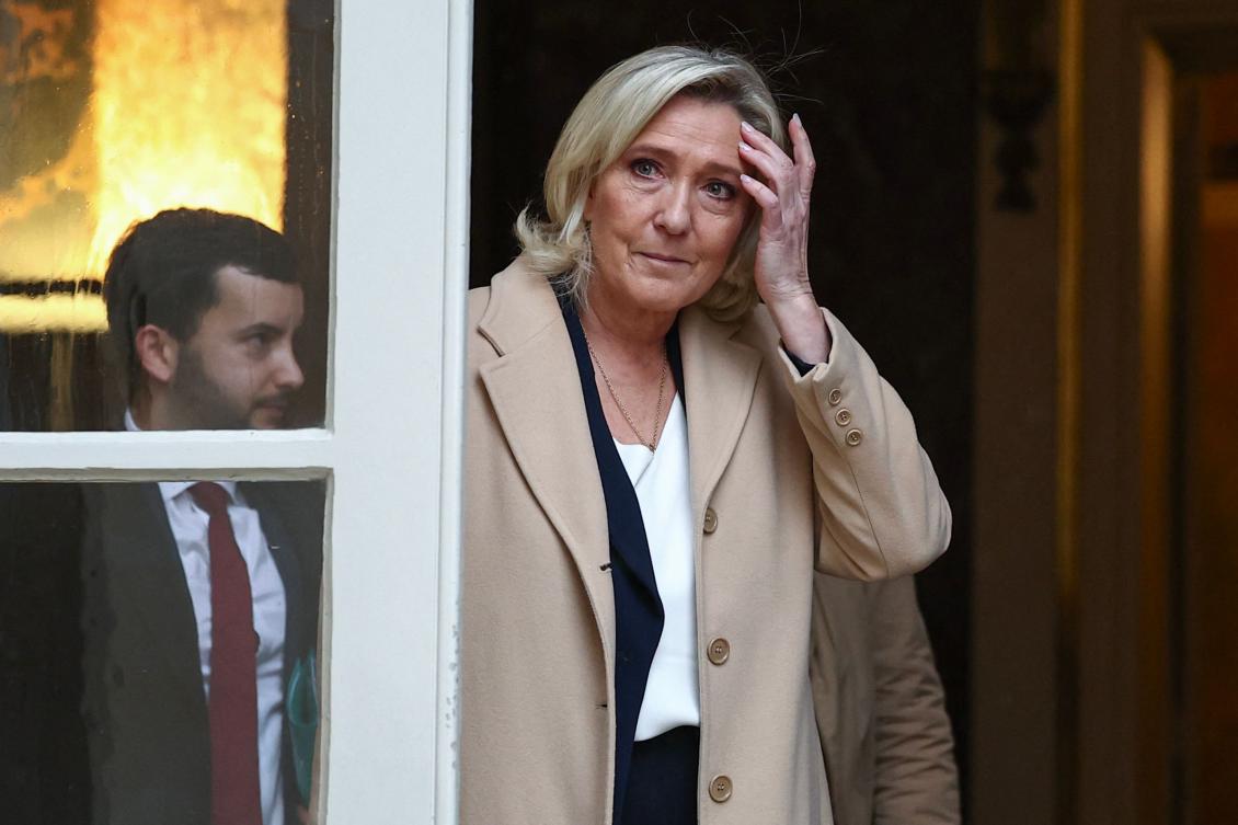 The budget issue comes at a critical time for three-time presidential candidate Marine Le Pen, who fancies having her best ever crack at the Elysee in polls due in 2027. (AFP)