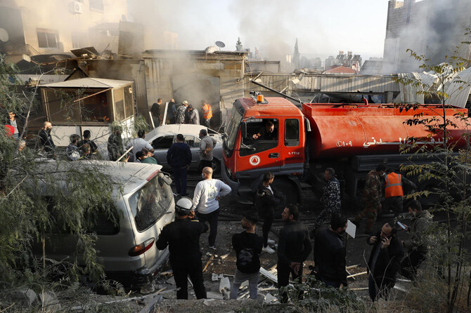 Last week Israel launched its deadliest strikes on Iran-backed groups in Syria, killing more than 100 fighters in the latest escalation since two months of full-blown Israel-Hezbollah war spilled over. (AP/File)