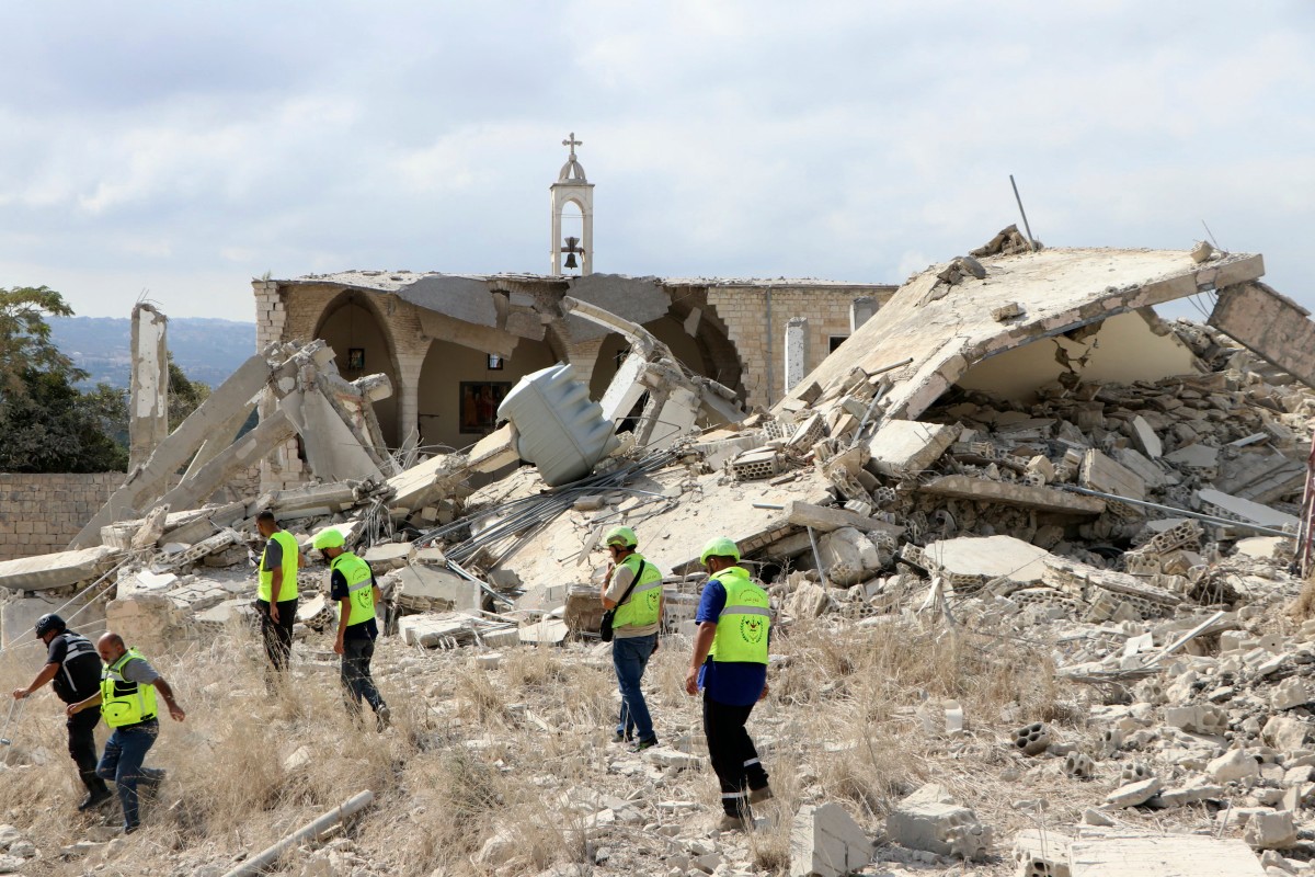 Israeli soldiers desecrate church in southern Lebanon in latest religious site incident