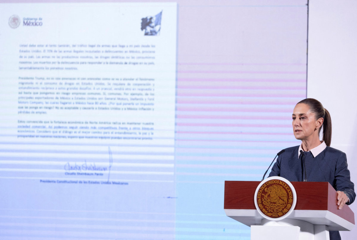 Tariff plan would hurt both the US and Mexico, Sheinbaum tells Trump