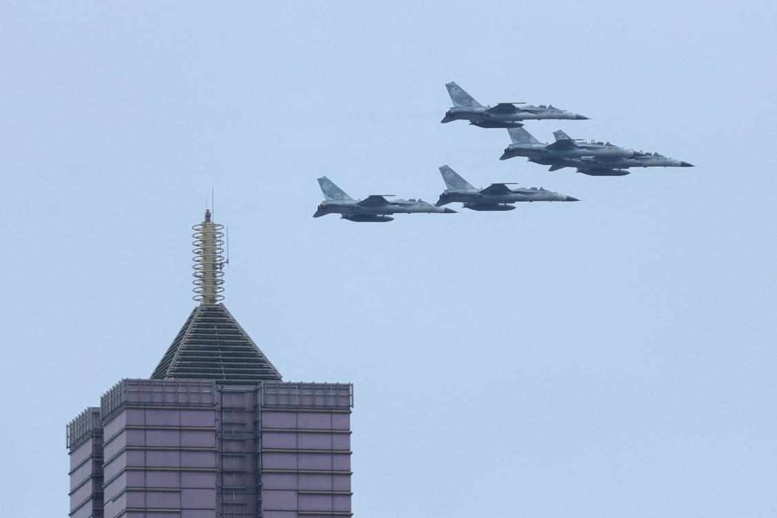 Taiwan lives under the constant threat of a Chinese invasion. (Reuters/File)