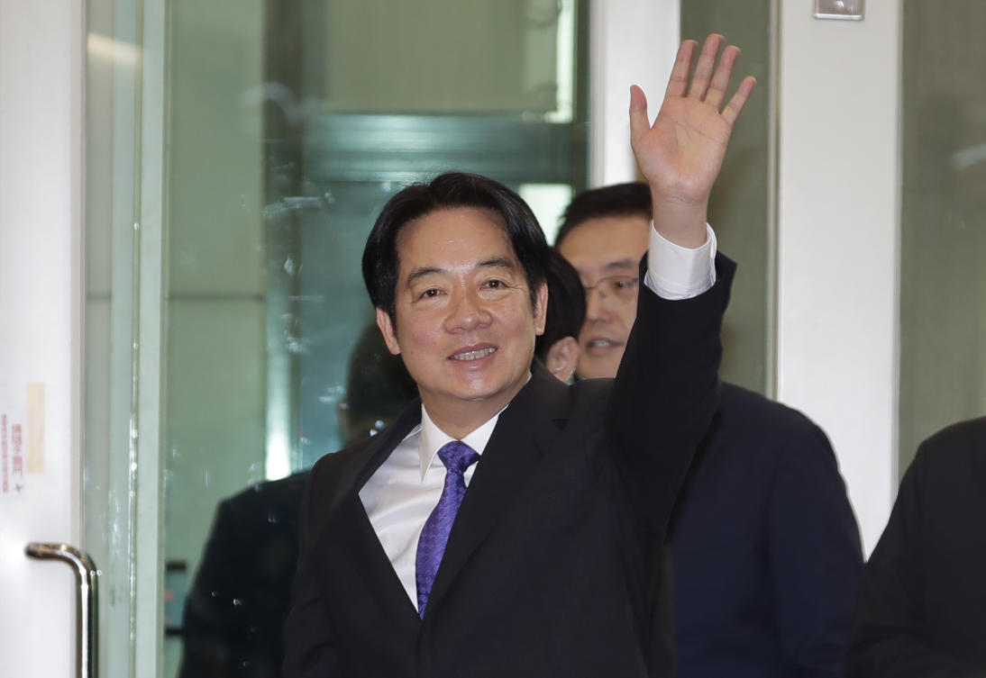 Taiwan President Lai Ching-te, on his first trip abroad since taking office in May, will stop over in Hawaii and the US territory of Guam as he visits Taiwan’s allies Marshall Islands, Tuvalu and Palau. (AP)