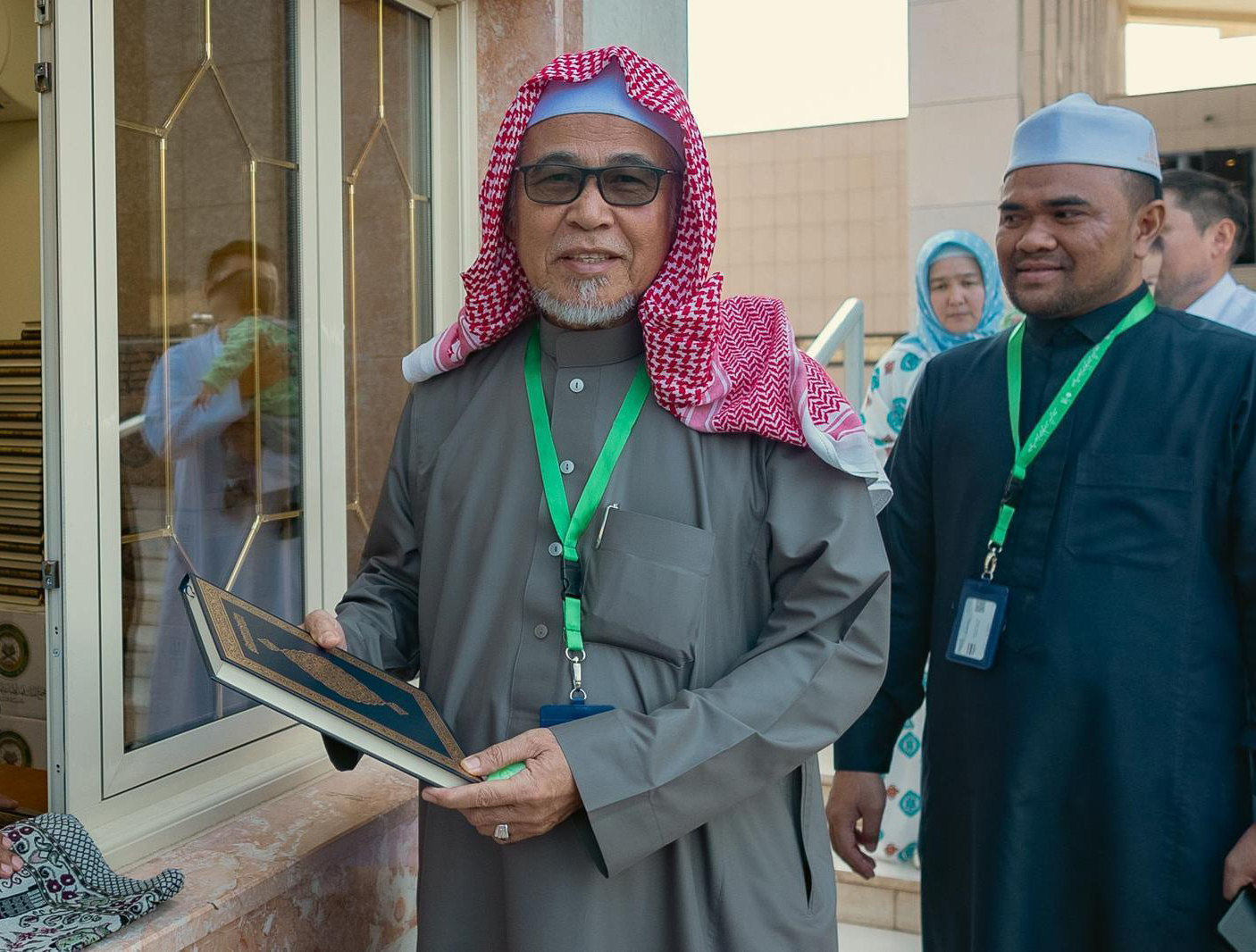During his 16 years in Saudi Arabia, Abdullah Mustafa immersed himself in Islamic studies, earning a doctorate in Islamic advocacy and interfaith dialogue. (SPA)