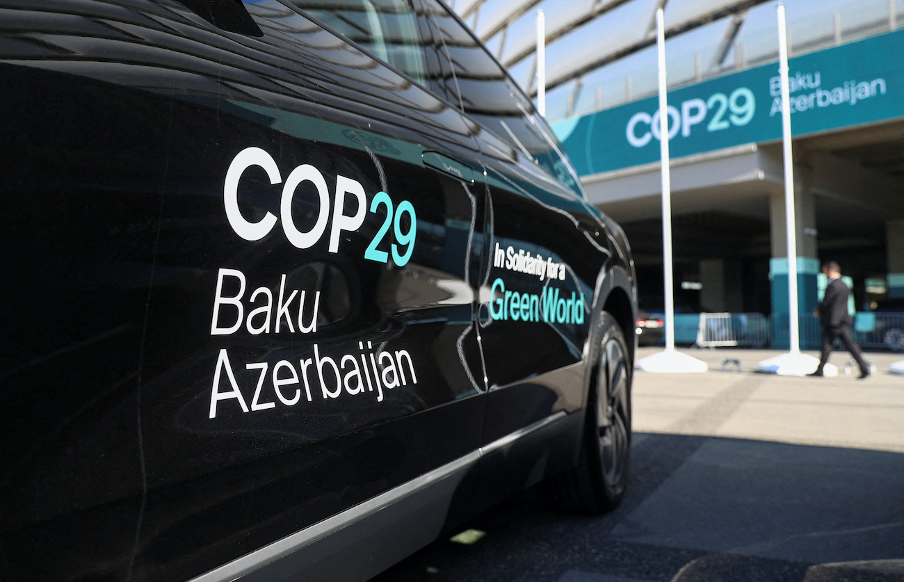 COP29 gets underway in Baku on Nov. 11. (Reuters)