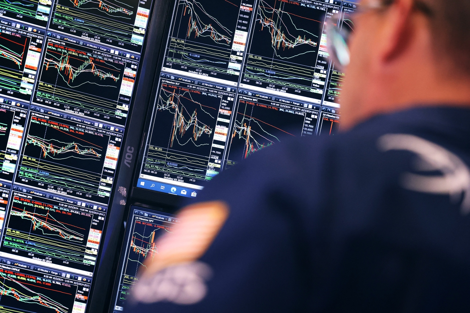 The economy was one of the two main issues in the US elections (File/AFP)